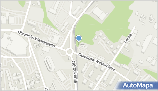 Paczkomat InPost RSL22M, Obrońców Westerplatte 22, Ruda Śląska 41-710