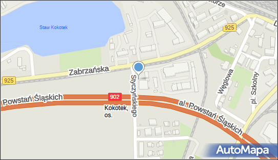 Paczkomat InPost RSL54M, Zabrzańska 15, Ruda Śląska 41-709