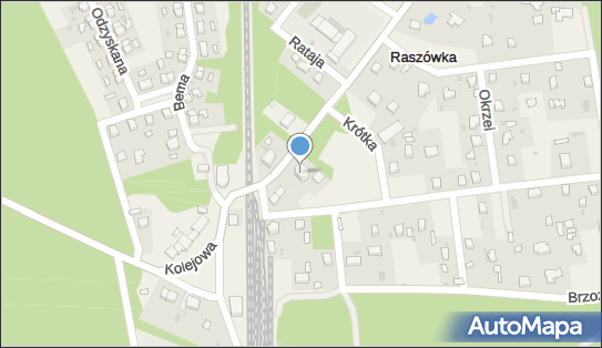 Paczkomat InPost RSO01G, 1 Maja 11, Raszówka 59-307