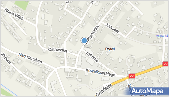 Paczkomat InPost RTL02M, Szkolna 6, Rytel 89-642