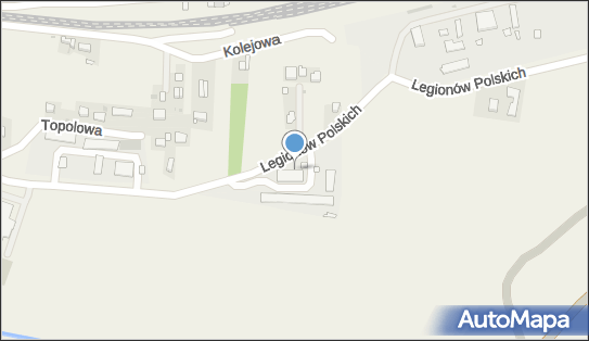 Paczkomat InPost RUA01N, Legionów Polskich 30, Rudawa 32-064