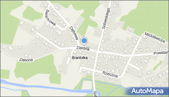 Paczkomat InPost RUD01BAPP, Zielona 1, Rudy 47-430