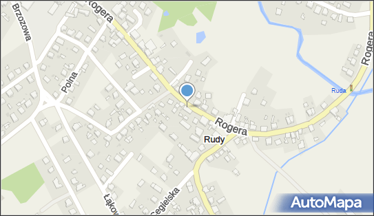 Paczkomat InPost RUD01M, Rogera 34, Rudy 47-430