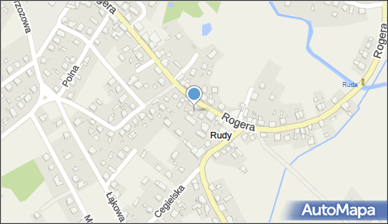 Paczkomat InPost RUD01M, Rogera 34, Rudy 47-430