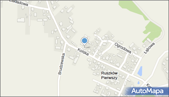 Paczkomat InPost RUP01M, Kolska 111, Ruszków Pierwszy 62-604