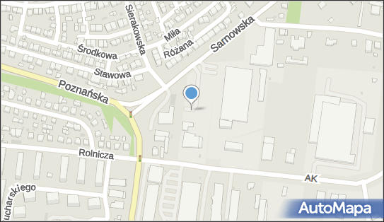 Paczkomat InPost RWA01APP, Sarnowska 12, Rawicz 63-900