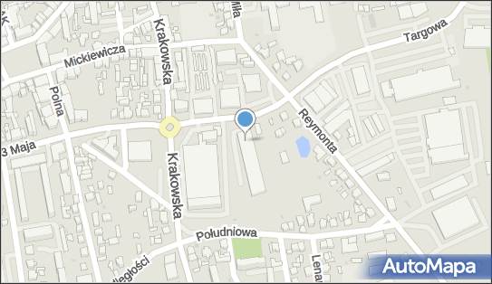 Paczkomat InPost RWM02M, Al. Konstytucji 3-go Maja 3a 96-200