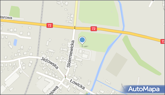Paczkomat InPost RWM07M, Skierniewicka 8, Rawa Mazowiecka 96-200