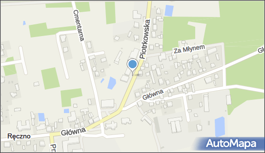 Paczkomat InPost RXC02M, Piotrkowska 5, Ręczno 97-510