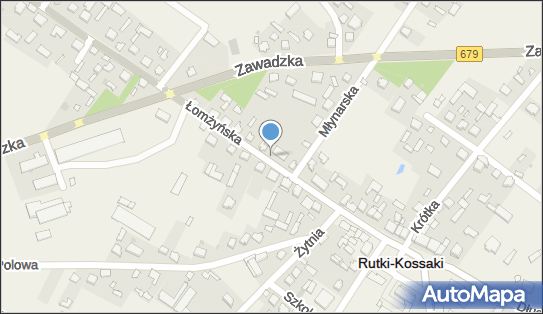 Paczkomat InPost RXK01M, Łomżyńska 20, Rutki-Kossaki 18-312