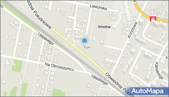 Paczkomat InPost RYB01APP, Obwiednia Południowa 63, Rybnik 44-200