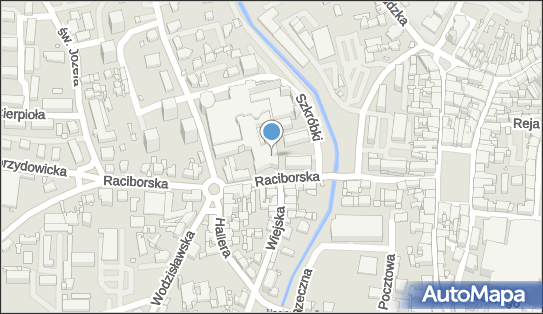 Paczkomat InPost RYB01HO, Raciborska 16, Rybnik 44-200