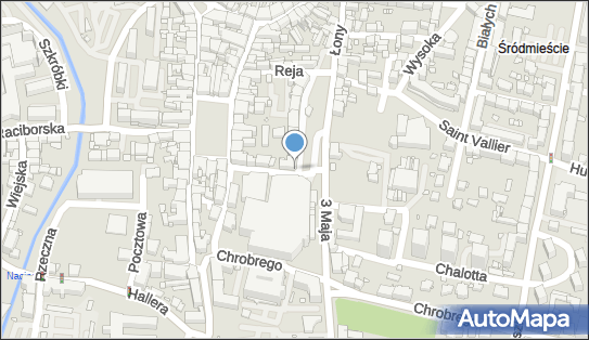 Paczkomat InPost RYB01HP, Plac Wolności 13, Rybnik 44-200