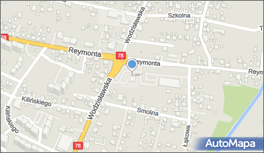 Paczkomat InPost RYB02N, Reymonta 45, Rybnik 44-200