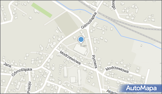 Paczkomat InPost RYB08N, Rymera 8, Rybnik 44-270