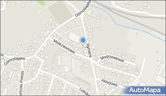 Paczkomat InPost RYB08N, Rymera 8, Rybnik 44-270