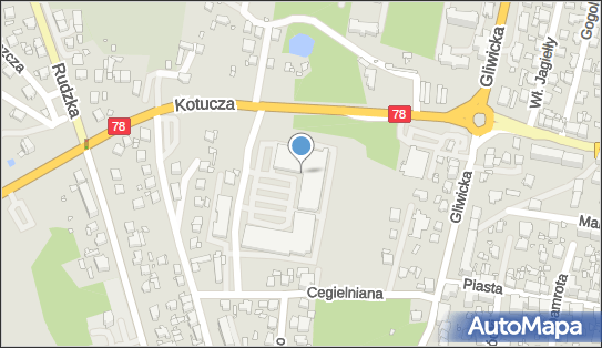Paczkomat InPost RYB11M, Kotucza 15, Rybnik 44-200