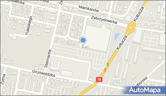 Paczkomat InPost RYB17N, Kotucza 100, Rybnik 44-200