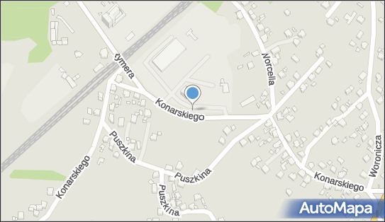 Paczkomat InPost RYB41M, Konarskiego 159A, Rybnik 44-274
