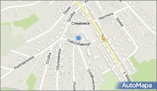 Paczkomat InPost RYB47M, Działkowców 1, Rybnik 44-206