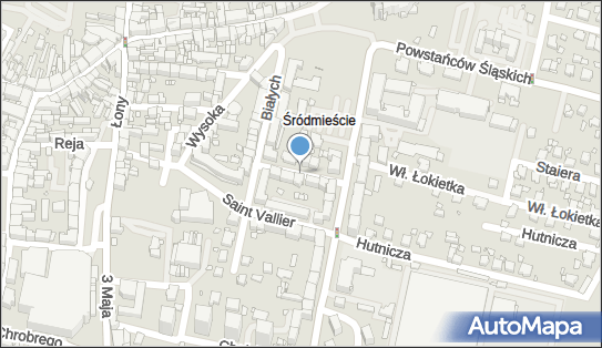 Paczkomat InPost RYB57M, Mickiewicza Adama 3, Rybnik 44-200