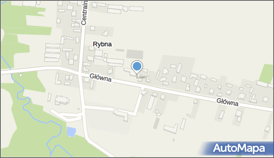 Paczkomat InPost RYBN01M, Główna 7, Rybna 42-231