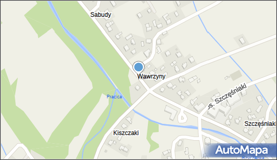 Paczkomat InPost RYI01M, Osiedle Młocki Dolne 57, Rzyki 34-125