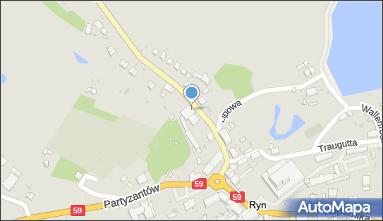Paczkomat InPost RYN01M, Nowickiego 5, Ryn 11-520