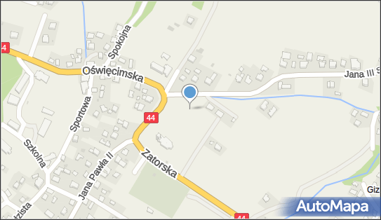 Paczkomat InPost RYZ03M, Jana III Sobieskiego 2, Ryczów 34-115