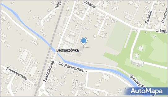 Paczkomat InPost RZD01A, ZAKOPIAŃSKA 6c 6, Rabka-Zdrój 34-700