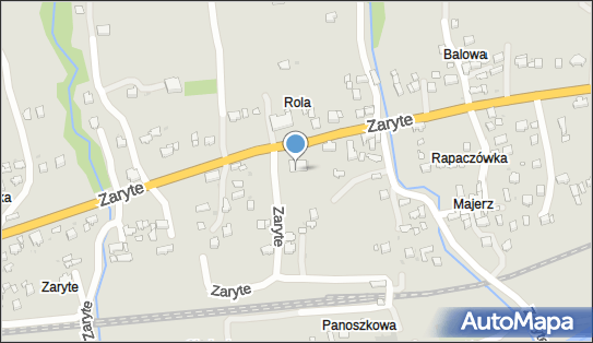 Paczkomat InPost RZD02A, Zaryte 89B, Rabka-Zdrój 34-700