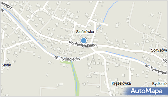Paczkomat InPost RZD06M, Poniatowskiego 73, Rabka-Zdrój 34-700