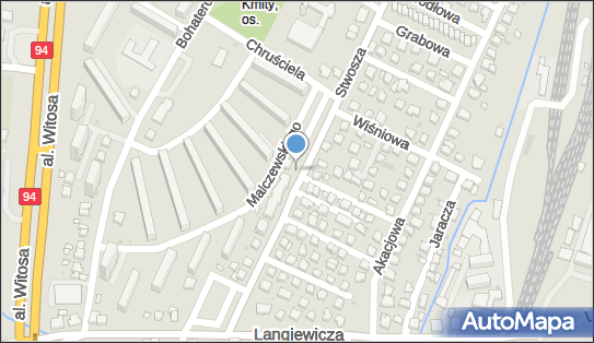 Paczkomat InPost RZE03W, Wita Stwosza 19, Rzeszów 35-114