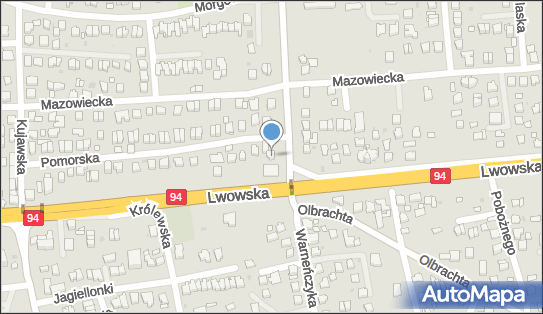 Paczkomat InPost RZE10A, Lwowska 115, Rzeszów 35-301