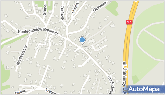 Paczkomat InPost RZE17BAPP, Konfederatów Barskich 40B, Rzeszów 35-321