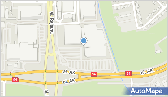 Paczkomat InPost RZE21M, Rejtana 69, Rzeszów 35-326