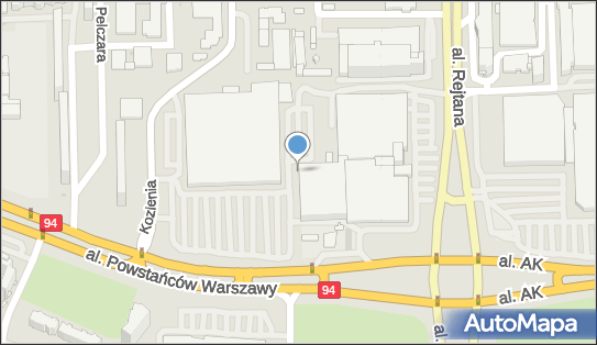 Paczkomat InPost RZE24M, Rejtana 67, Rzeszów 35-326