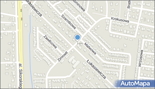 Paczkomat InPost RZE46M, Krokusowa 2, Rzeszów 35-604