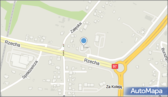 Paczkomat InPost RZE72M, Rzecha 2, Rzeszów 35-322