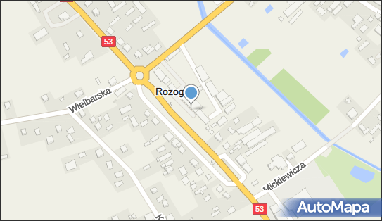 Paczkomat InPost RZG01M, Rynek 1, Rozogi 12-114
