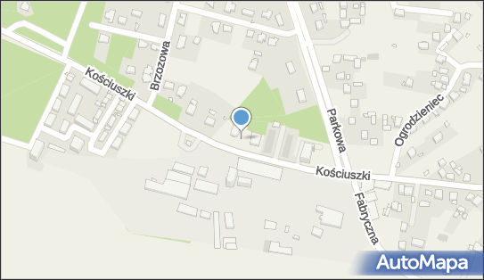 Paczkomat InPost RZN02M, Kościuszki 220b, Rogoźnik 42-582