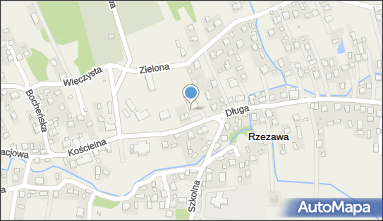 Paczkomat InPost RZZ01M, Kościelna 29, Rzezawa 32-765