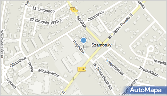 Paczkomat InPost SAM09M, Pogodna 9, Szamotuły 64-500