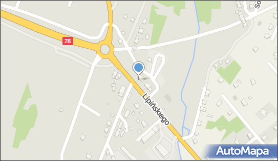 Paczkomat InPost SAN01BAPP, Lipińskiego 209, Sanok 38-500