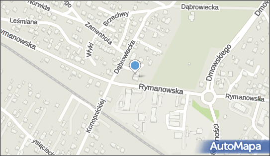 Paczkomat InPost SAN01M, Rymanowska 52, Sanok 38-500