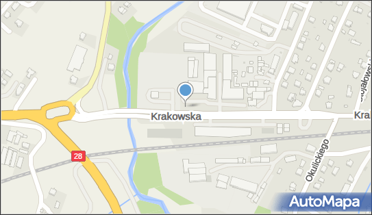 Paczkomat InPost SAN05M, Krakowska 194, Sanok 38-500