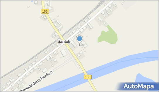 Paczkomat InPost SAT01M, Gorzowska 37, Santok 66-431