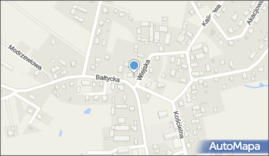 Paczkomat InPost SBL01A, Bałtycka 46, Stare Bielice 76-039