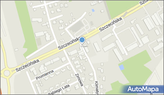 Paczkomat InPost SBL02M, Słoneczna 2, Stare Bielice 76-039