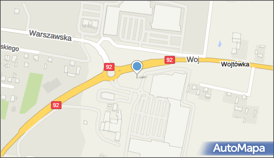 Paczkomat InPost SCH01G, Wojtówka 2F, Sochaczew 96-500